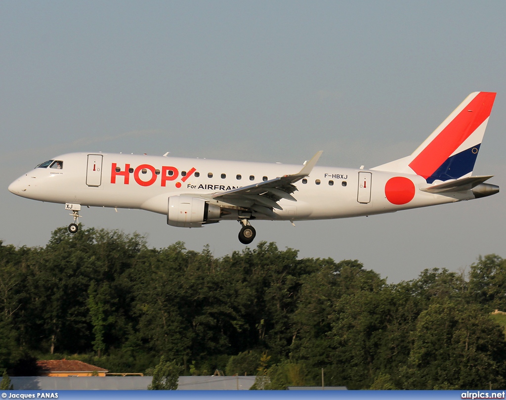 F-HBXJ, Embraer ERJ 170-100STD, Regional