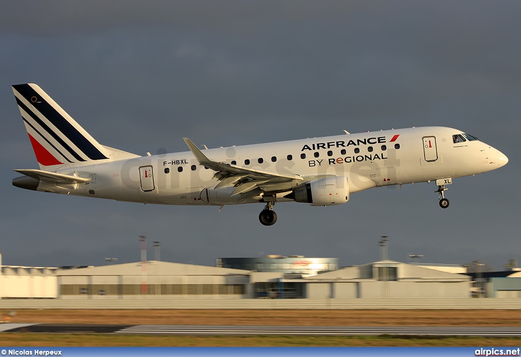 F-HBXL, Embraer ERJ 170-100LR, Regional