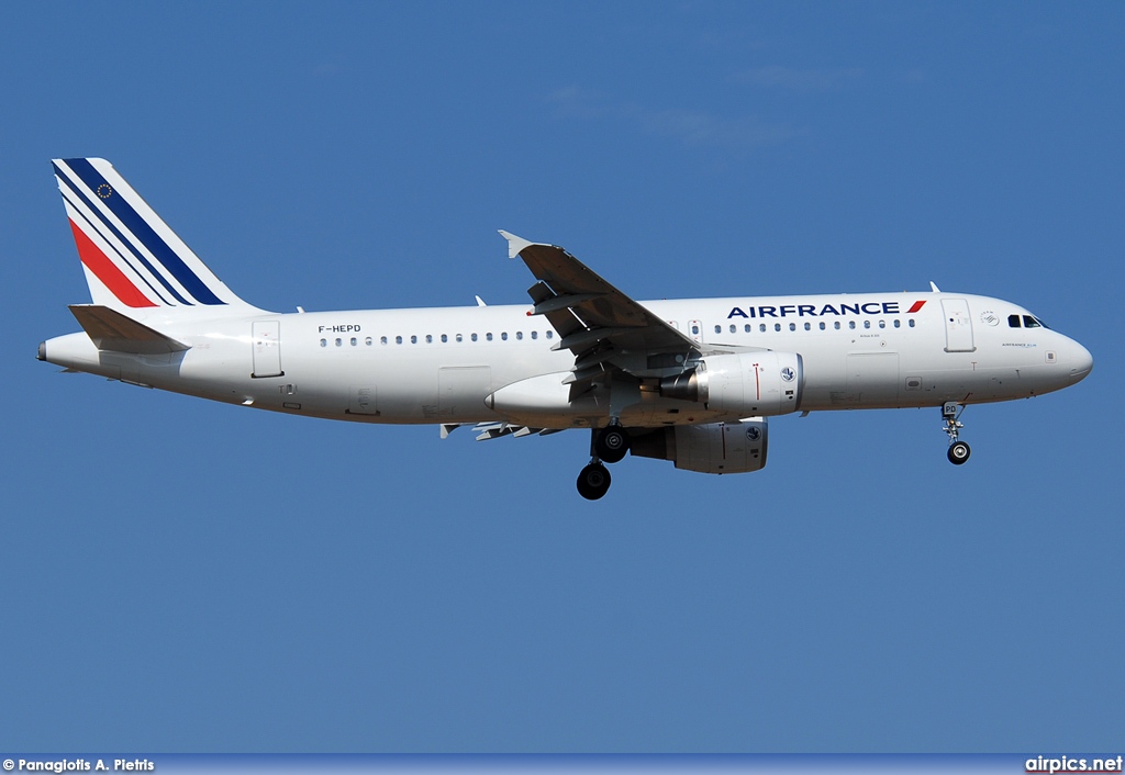 F-HEPD, Airbus A320-200, Air France