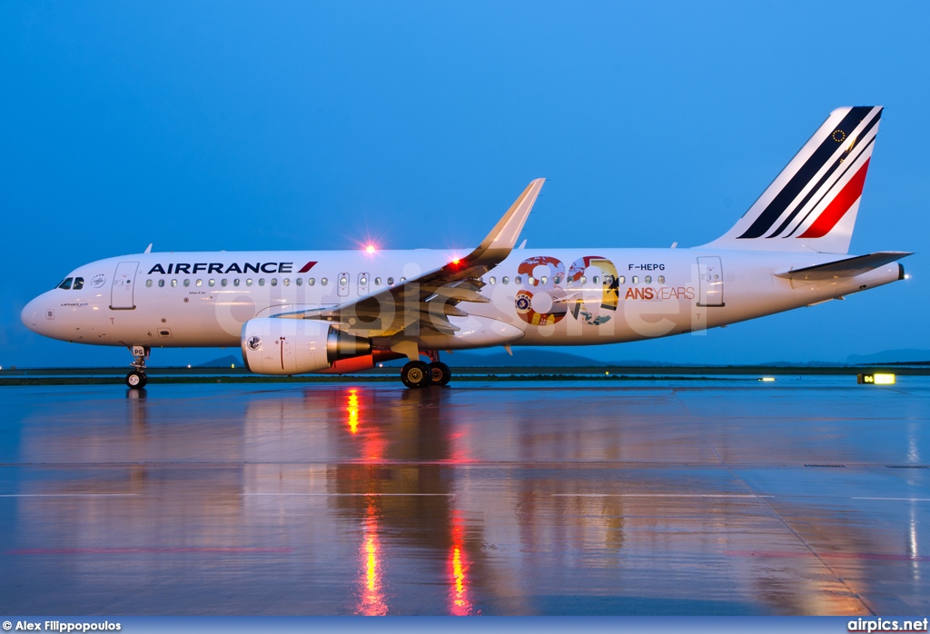 F-HEPG, Airbus A320-200, Air France
