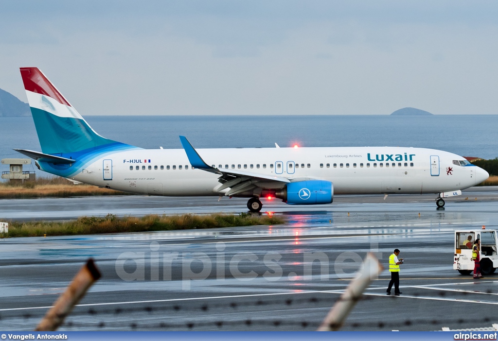 F-HJUL, Boeing 737-800, Luxair