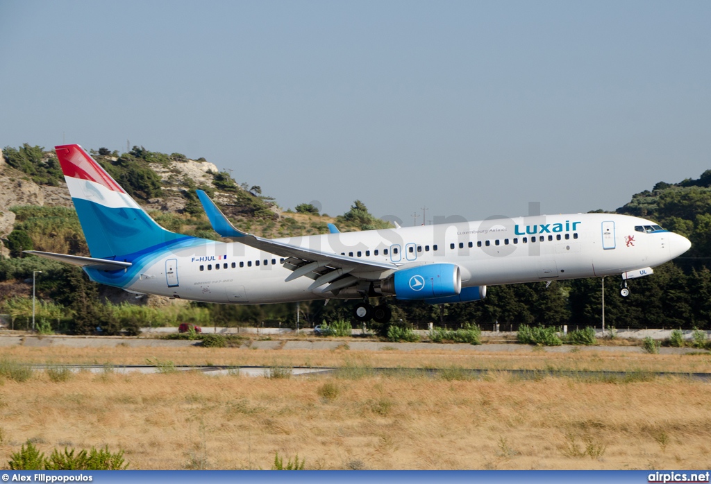 F-HJUL, Boeing 737-800, Luxair