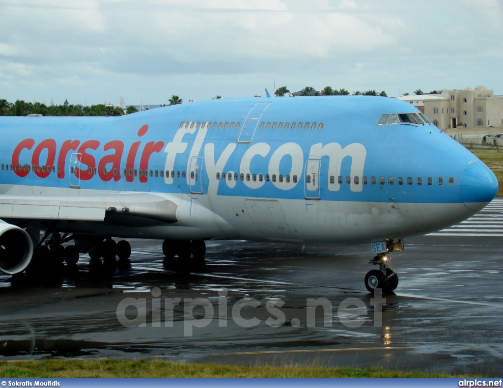 F-HSEA, Boeing 747-400, Corsairfly