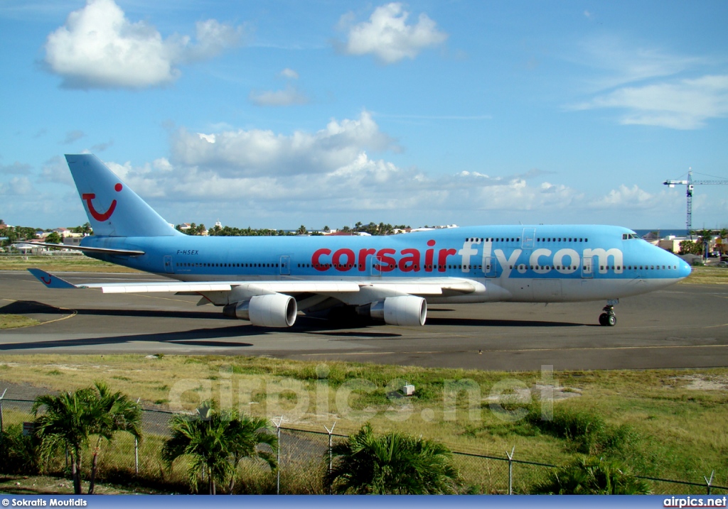 F-HSEX, Boeing 747-400, Corsairfly