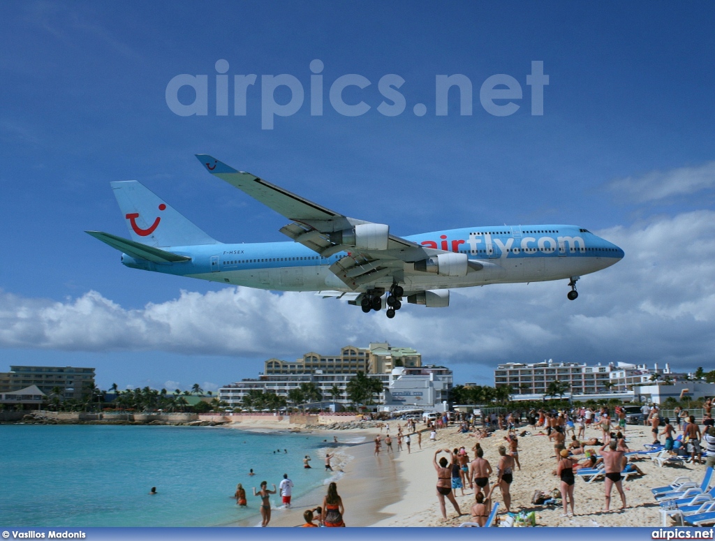 F-HSEX, Boeing 747-400, Corsairfly