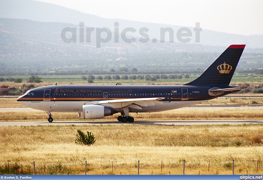 F-ODVI, Airbus A310-300, Royal Jordanian