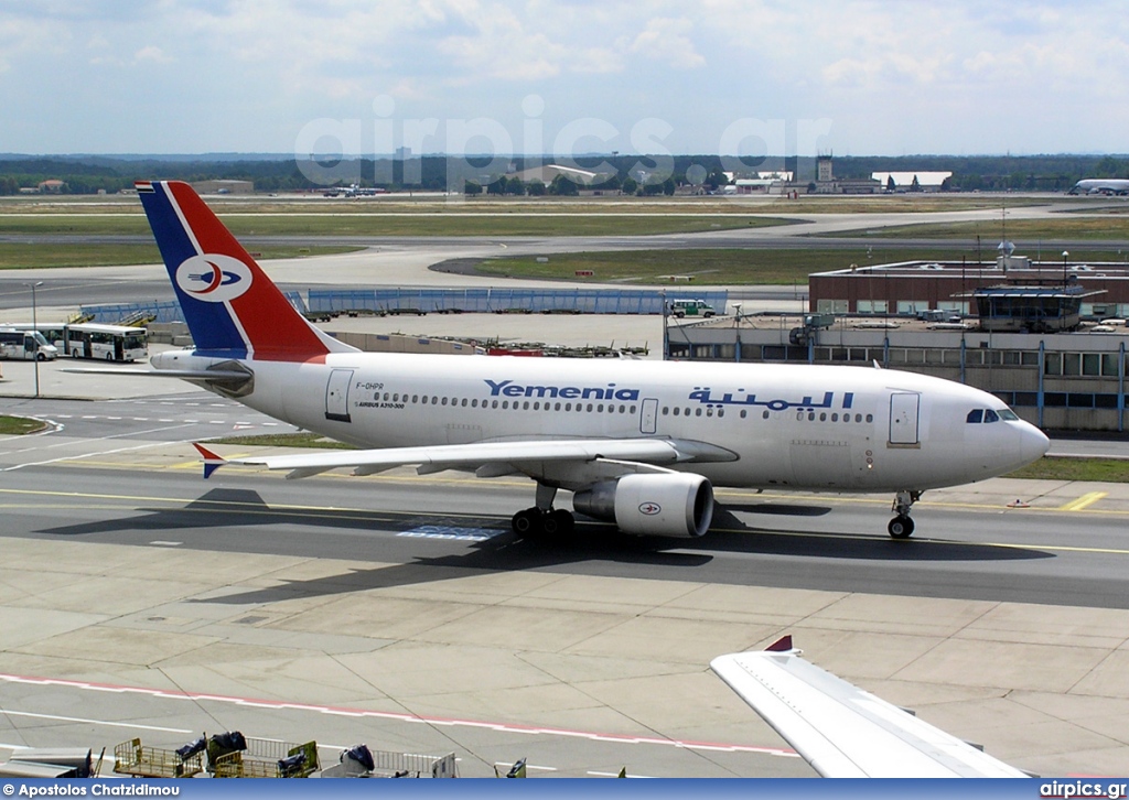 F-OHPR, Airbus A310-300, Yemenia