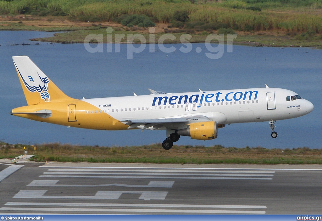 F-OKRM, Airbus A320-200, Menajet