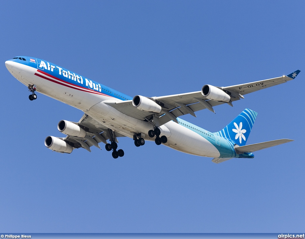 F-OLOV, Airbus A340-300, Air Tahiti Nui