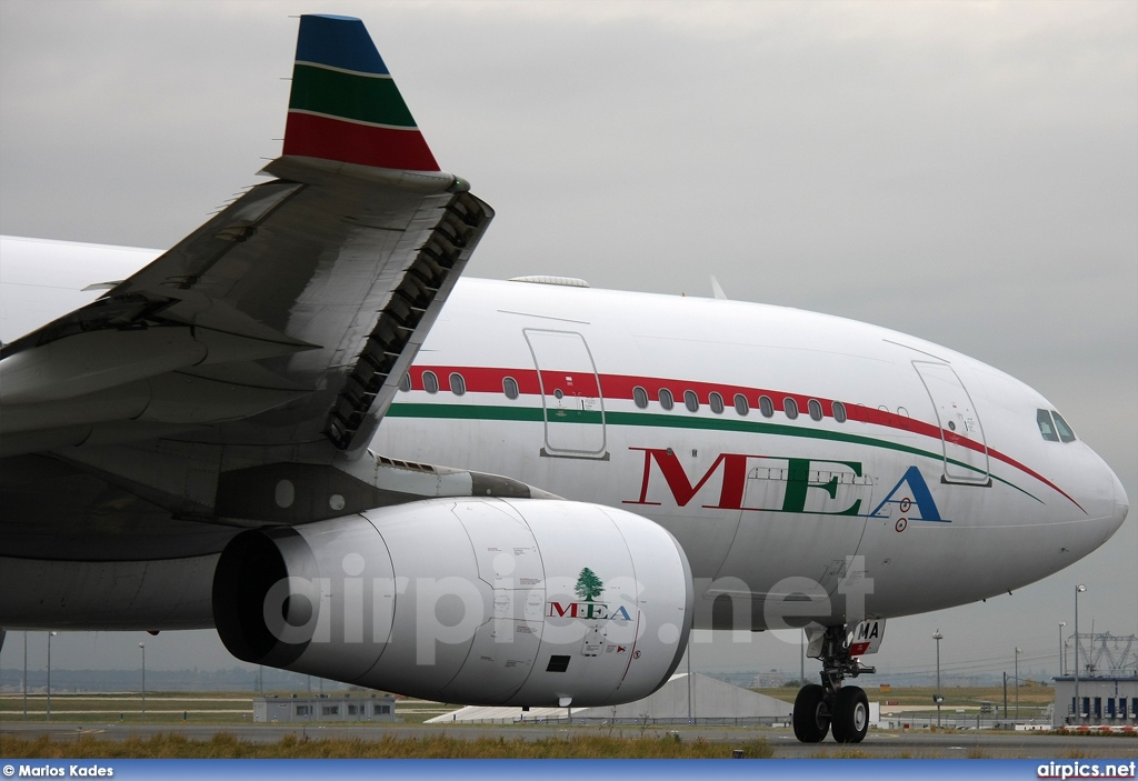 F-ORMA, Airbus A330-200, Middle East Airlines (MEA)