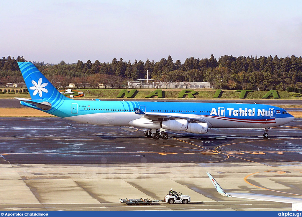 F-OSUN, Airbus A340-300, Air Tahiti Nui