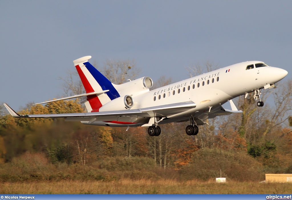 F-RAFB, Dassault Falcon-7X, French Air Force