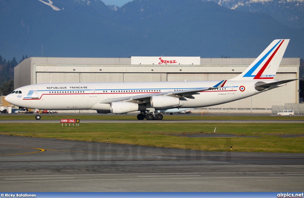 F-RAJA, Airbus A340-200, French Air Force