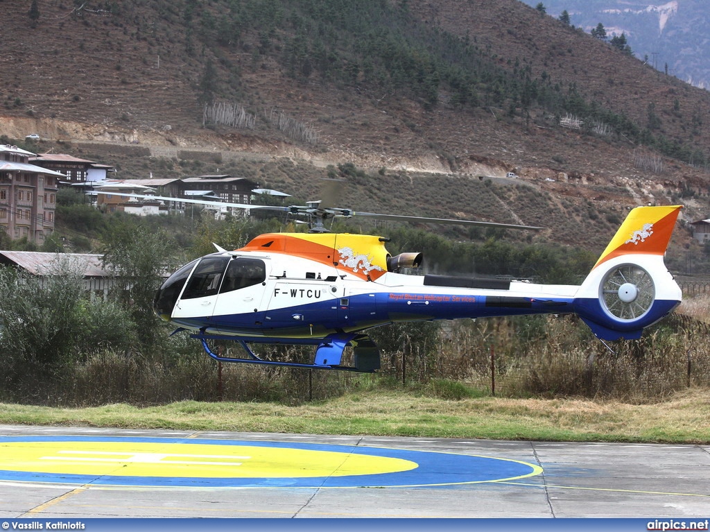 F-WTCU, Eurocopter EC 130T2, Druk Air - Royal Bhutan Airlines