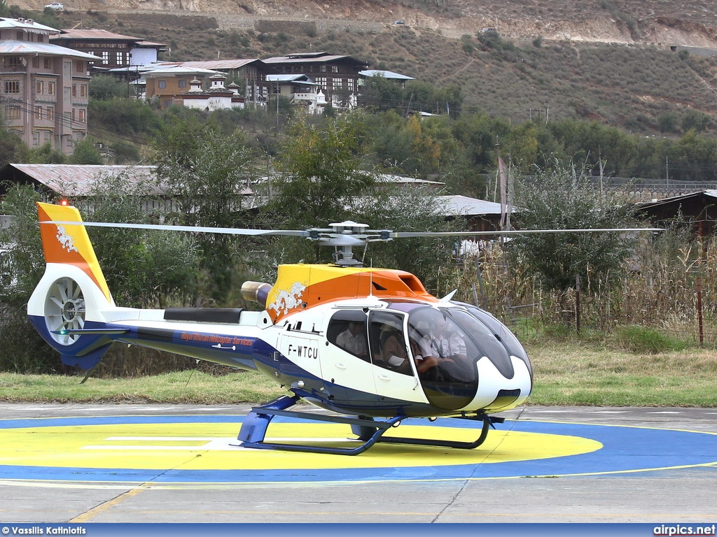 F-WTCU, Eurocopter EC 130T2, Druk Air - Royal Bhutan Airlines