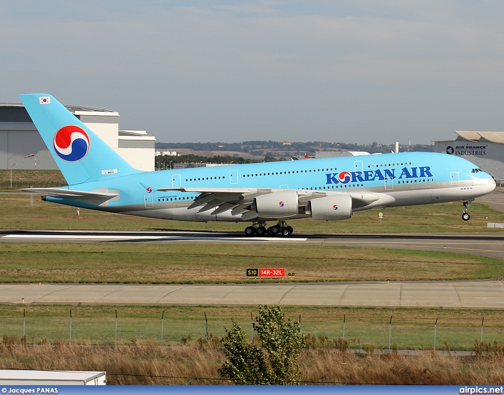 F-WWAB, Airbus A380-800, Korean Air