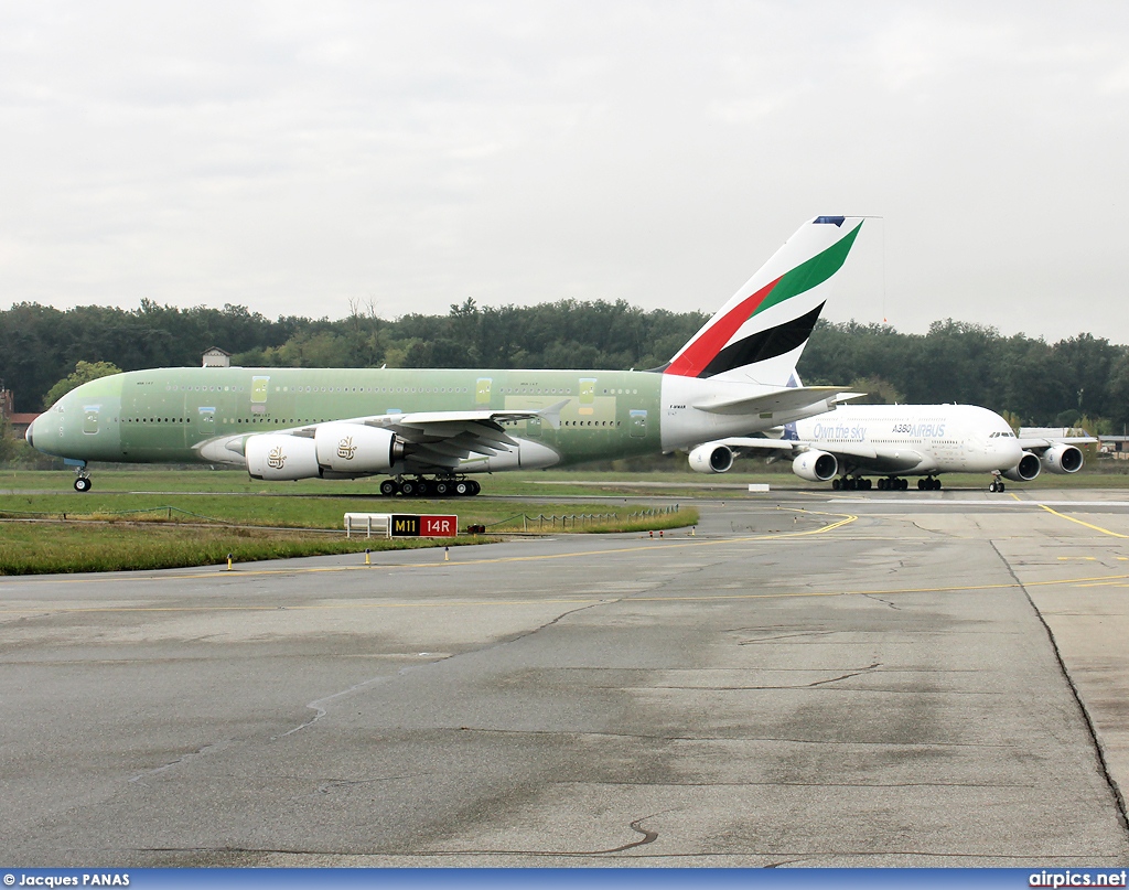 F-WWAR, Airbus A380-800, Emirates