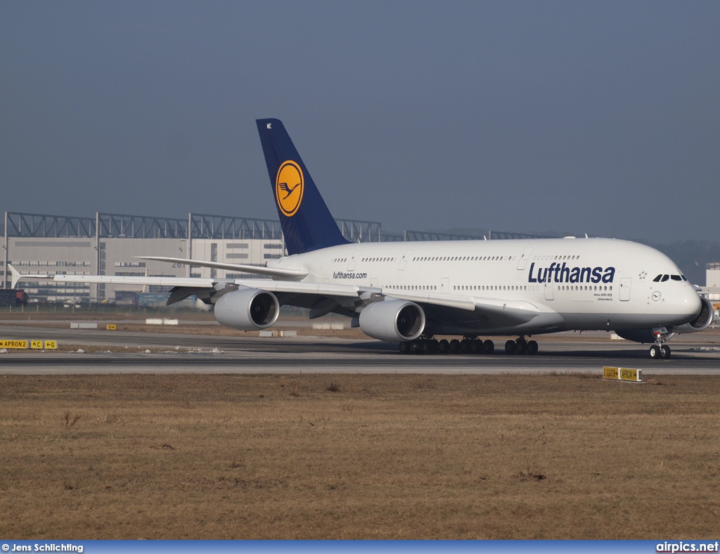 F-WWAV, Airbus A380-800, Lufthansa