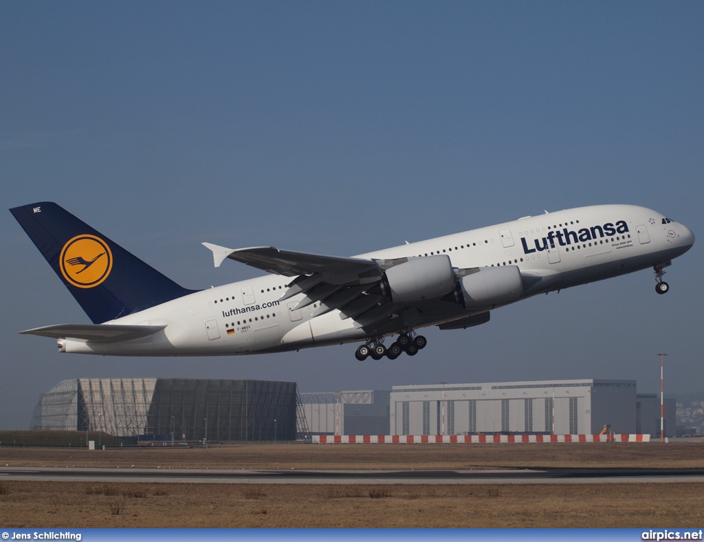 F-WWAV, Airbus A380-800, Lufthansa