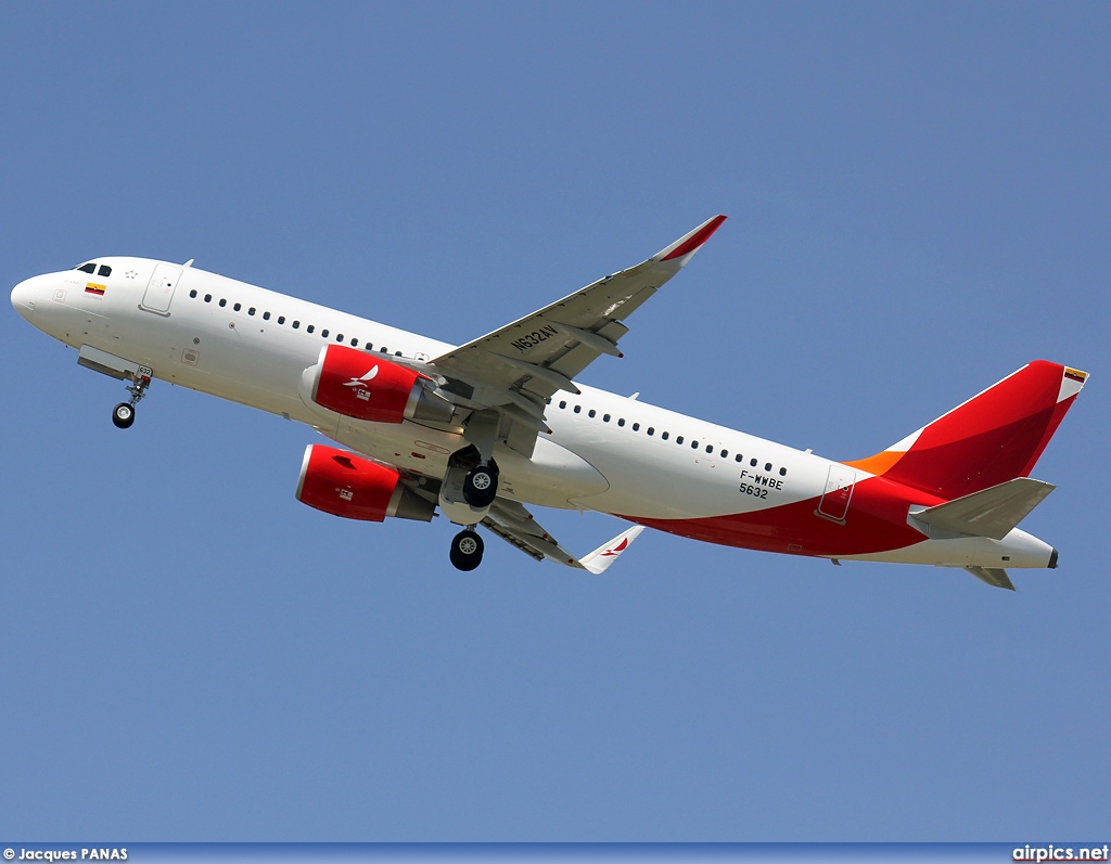 F-WWBE, Airbus A320-200, Avianca