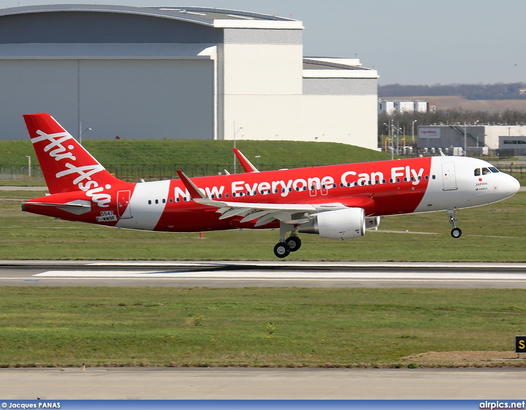 F-WWBF, Airbus A320-200, AirAsia Japan