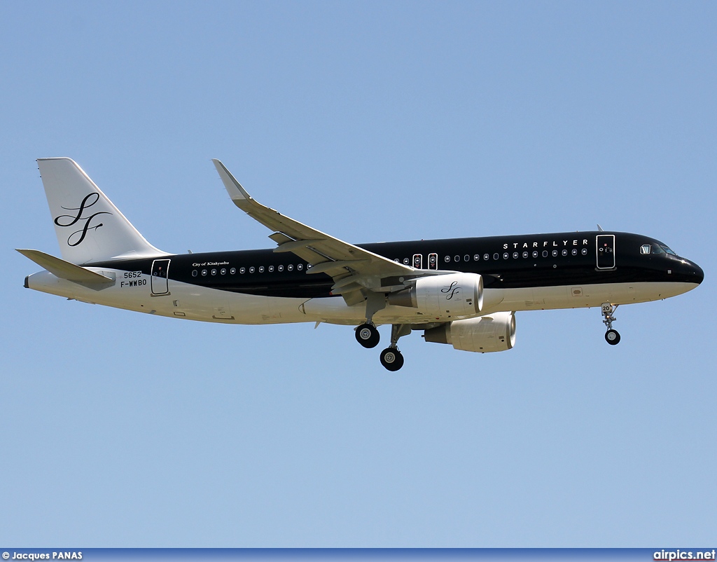 F-WWBO, Airbus A320-200, Starflyer