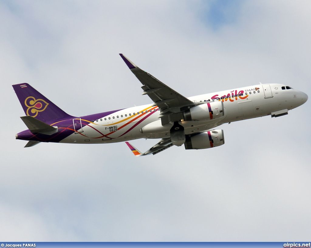 F-WWBU, Airbus A320-200, Thai Smile