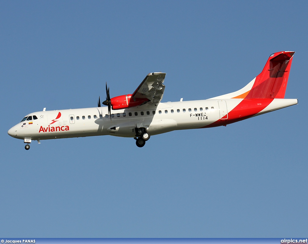 F-WWEC, ATR 72-600, Avianca