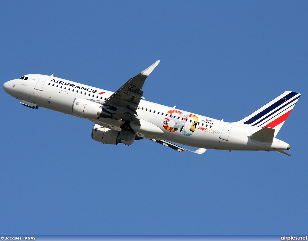 F-WWIX, Airbus A320-200, Air France