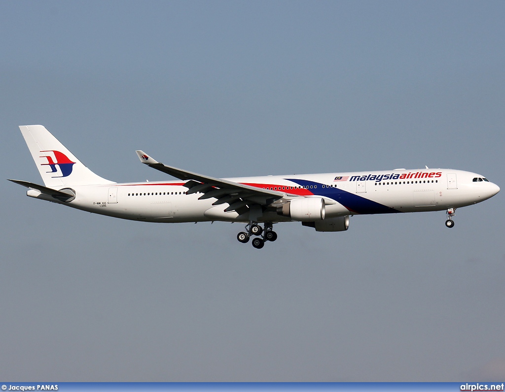 F-WWKH, Airbus A330-200, Malaysia Airlines