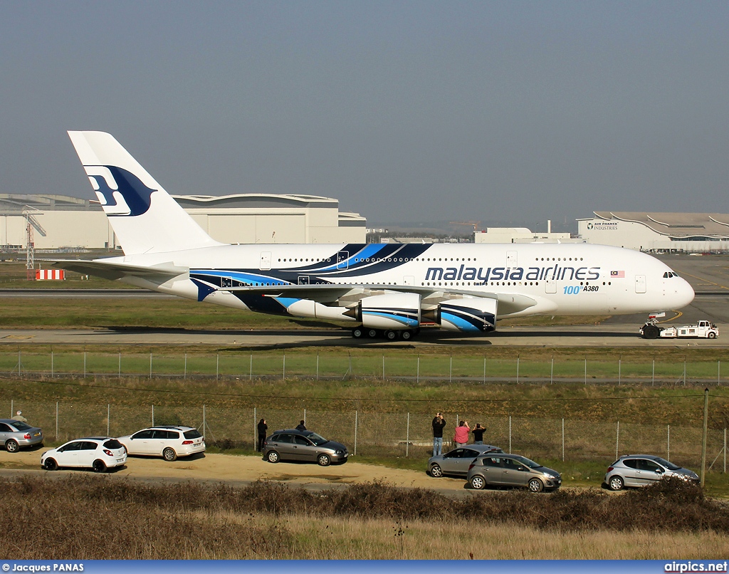 F-WWSG, Airbus A380-800, Malaysia Airlines