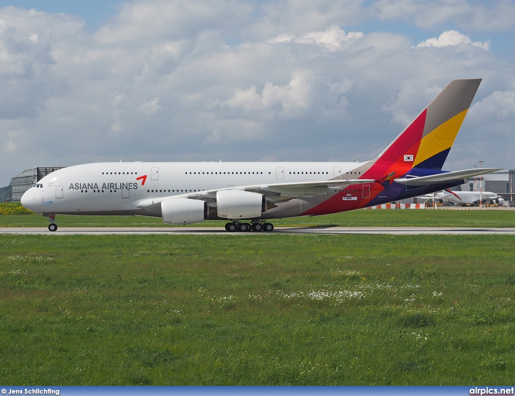 F-WWSQ, Airbus A380-800, Asiana Airlines