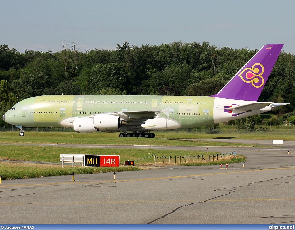 F-WWSQ, Airbus A380-800, Thai Airways