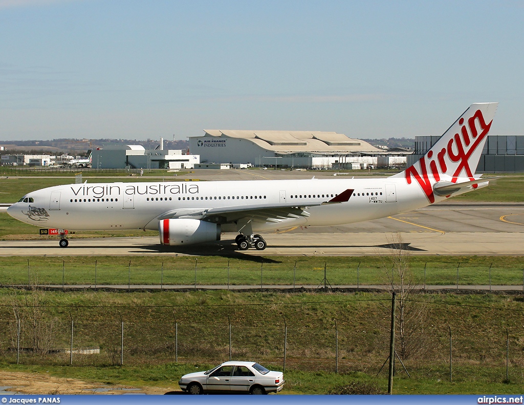 F-WWTU, Airbus A330-200, Virgin Australia