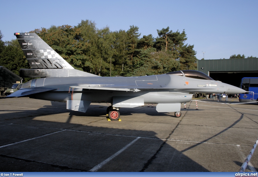 FA-16, Lockheed F-16A CF Fighting Falcon, Belgian Air Force