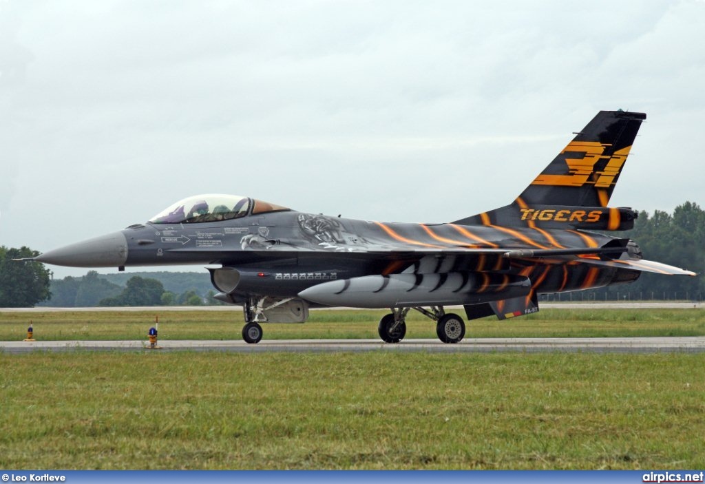 FA-87, Lockheed F-16AM Fighting Falcon, Belgian Air Force