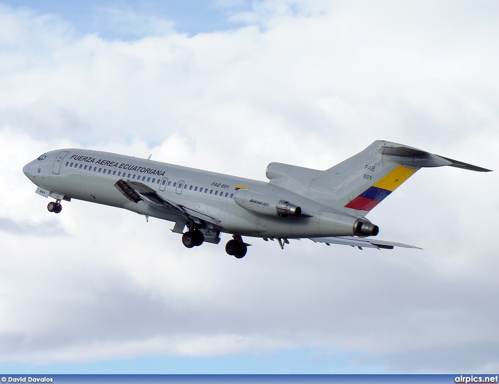 FAE-691, Boeing 727-100, Ecuadorian Air Force