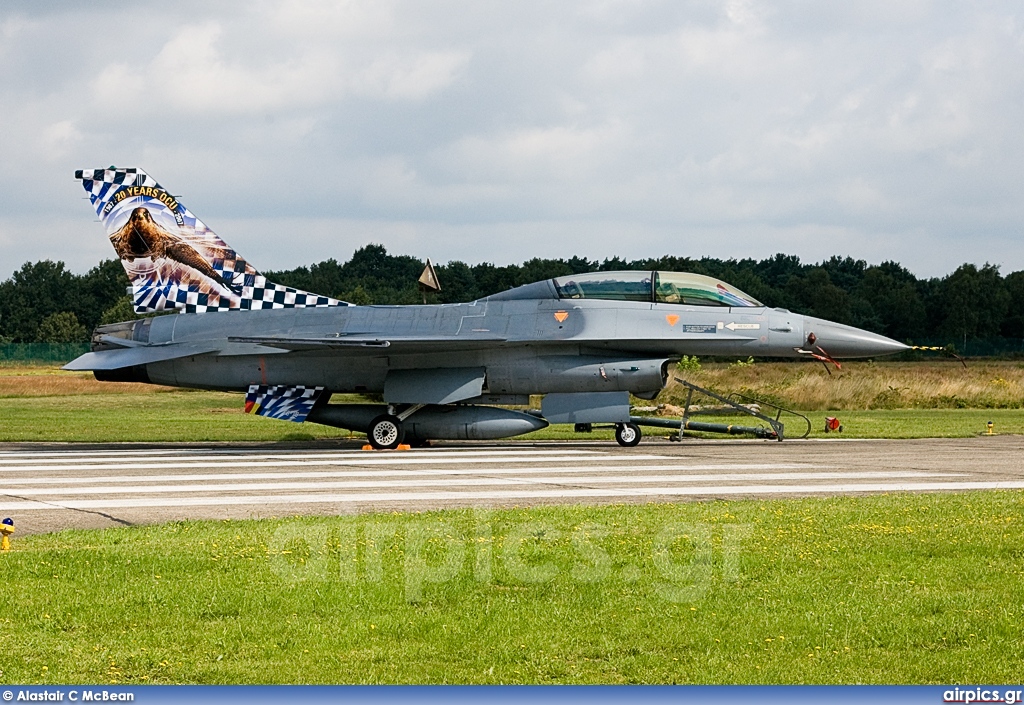 FB-18, Lockheed F-16BM Fighting Falcon, Belgian Air Force