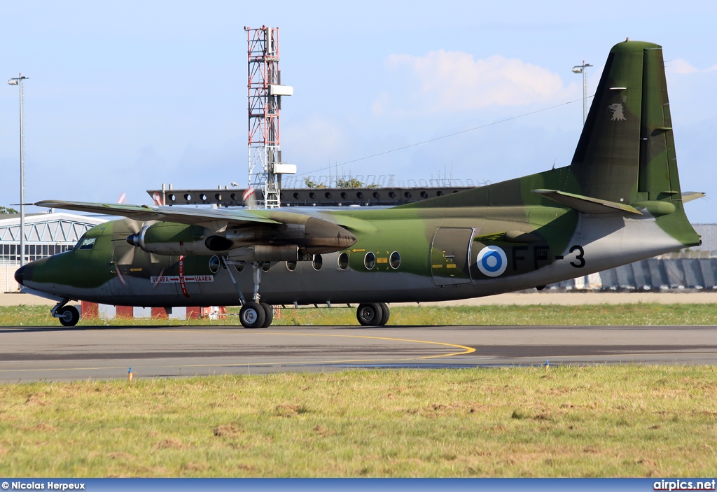 FF-3, Fokker F27-400M Troopship, Finnish Air Force