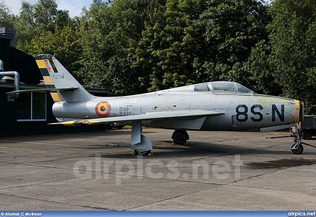 FU-188, Republic F-84F Thunderstreak, Belgian Air Force