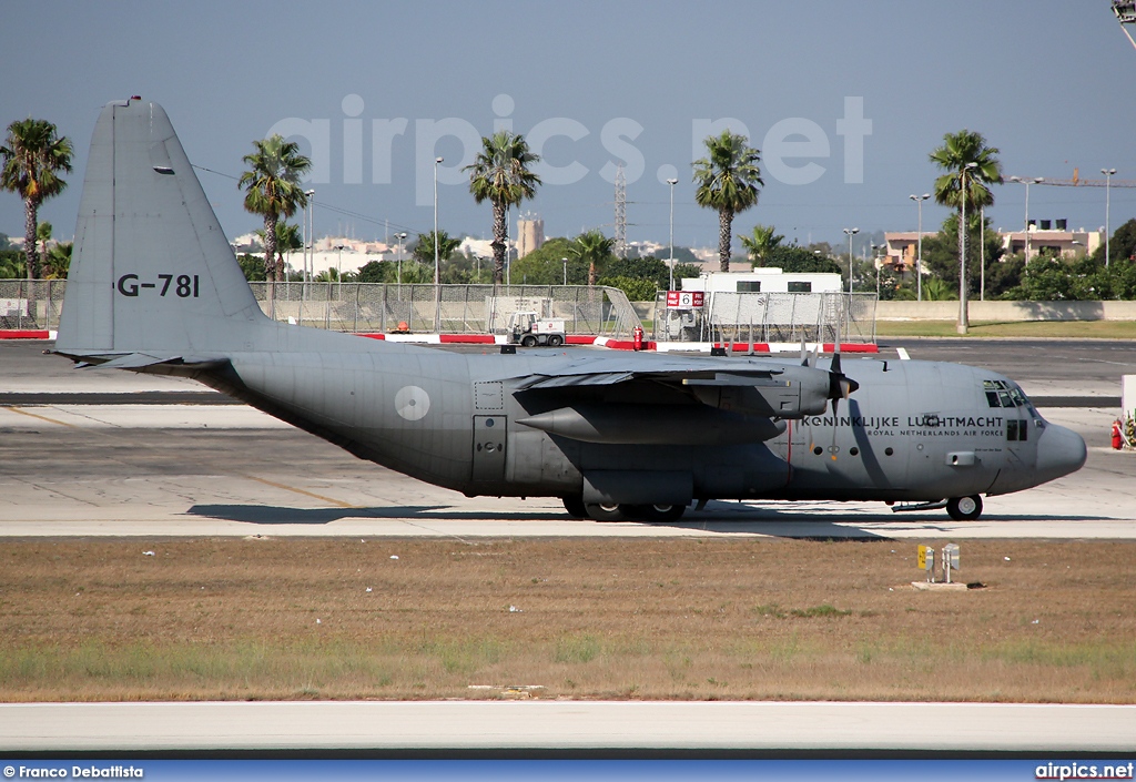 G-781, Lockheed C-130H Hercules, Royal Netherlands Air Force