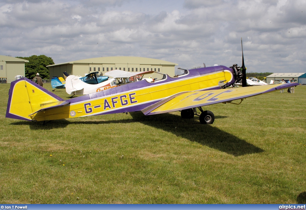 G-AFGE, British Aircraft BA Swallow II, Private
