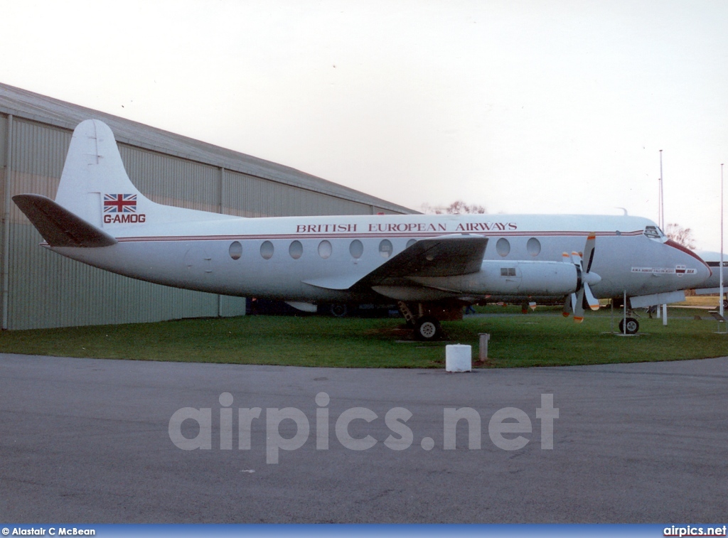 G-AMOG, Vickers Viscount 700, British European Airways (BEA)