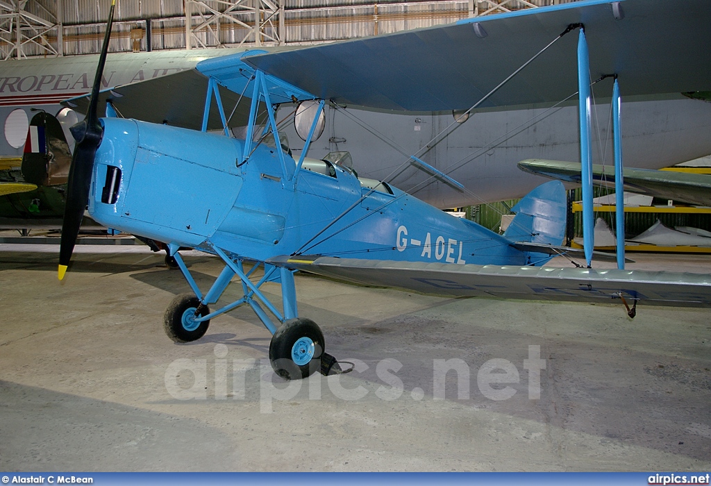 G-AOEL, De Havilland DH-82A Tiger Moth II, Private