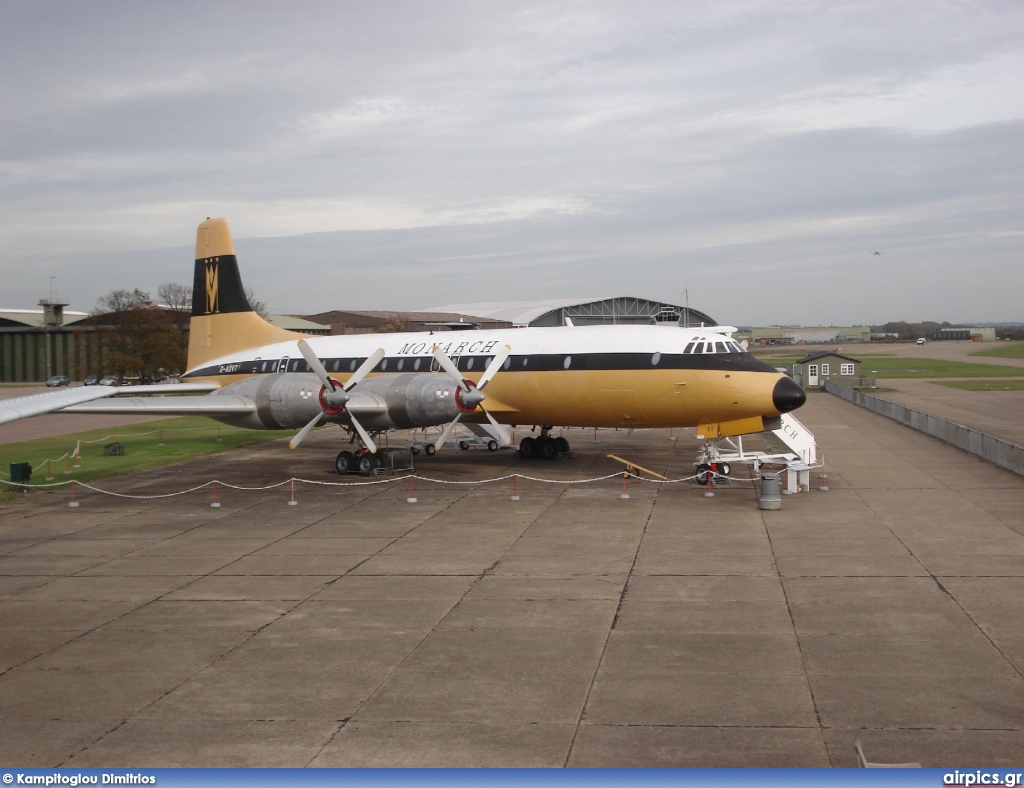 G-AOVT, Bristol 175 Britannia 300, Monarch Airlines