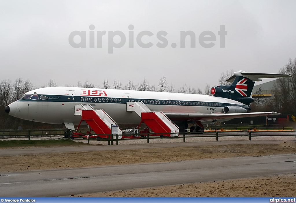 G-AWZK, Hawker Siddeley HS121 Trident 3B, British European Airways (BEA)