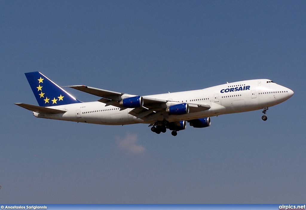 G-BDXE, Boeing 747-200B, European Air Charter