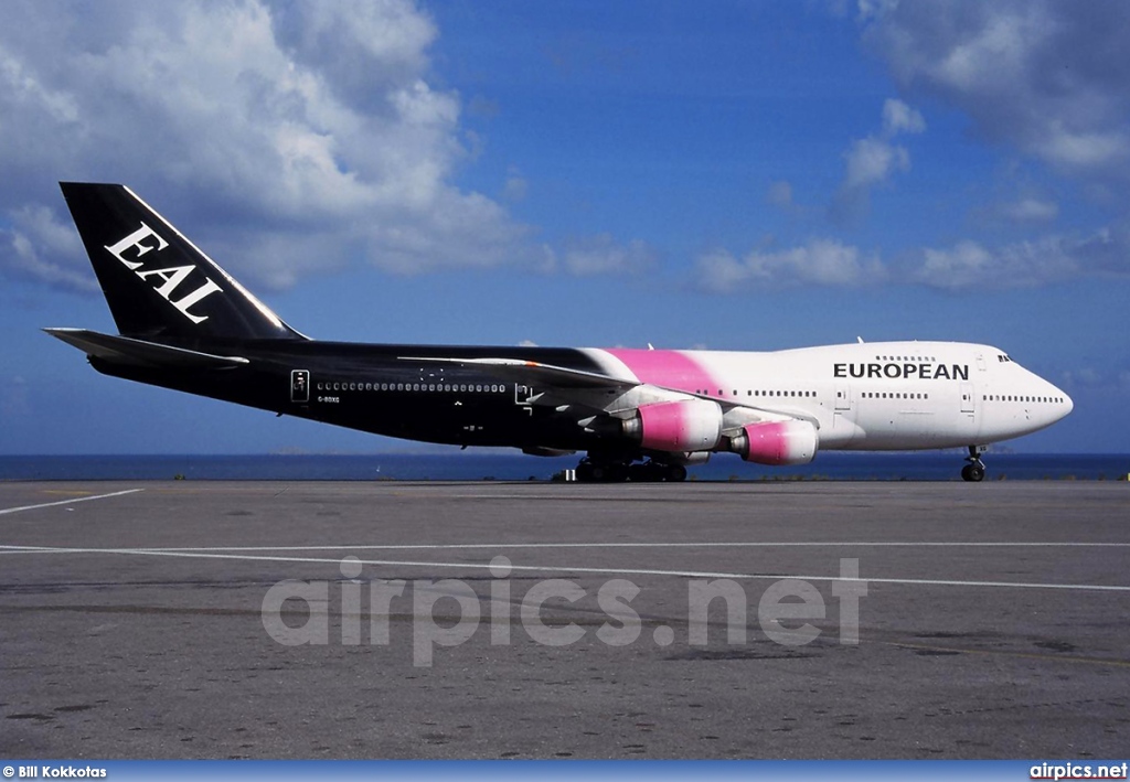 G-BDXG, Boeing 747-200B, European Air Charter