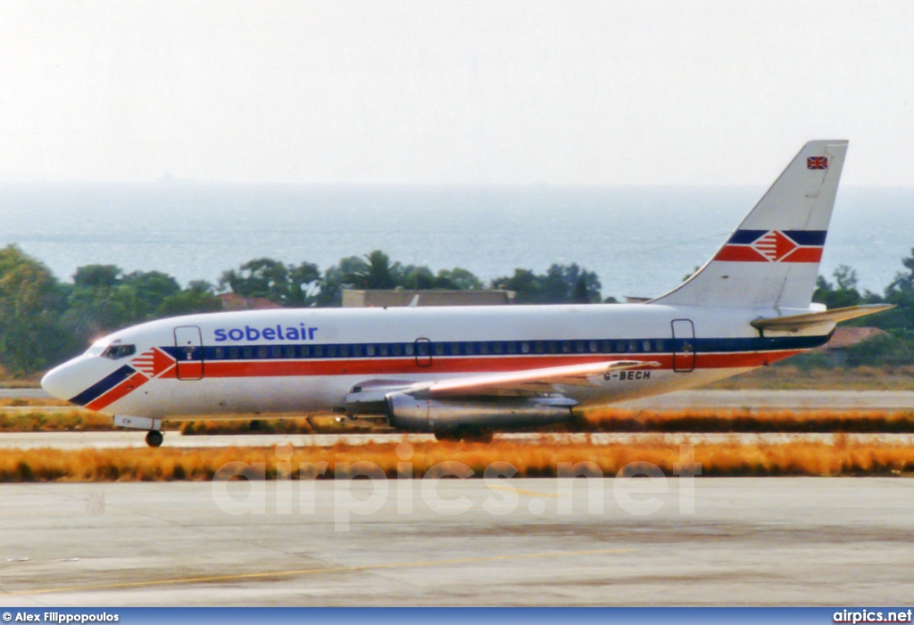 G-BECH, Boeing 737-200Adv, Sobelair