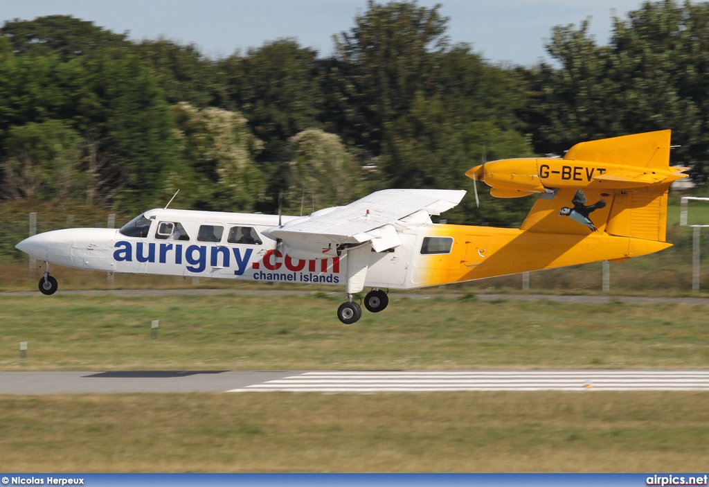 G-BEVT, Britten-Norman BN-2A Mk III-2 Trislander, Aurigny Air Services